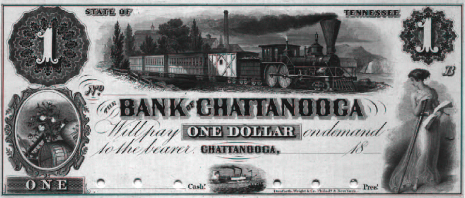 Bk Chattanooga $1 proof